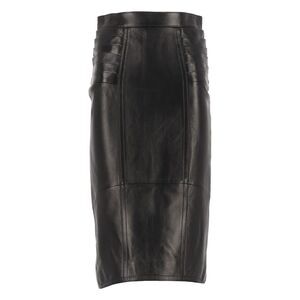 Versace Women Midi Skirt Made Of Nappa Leather